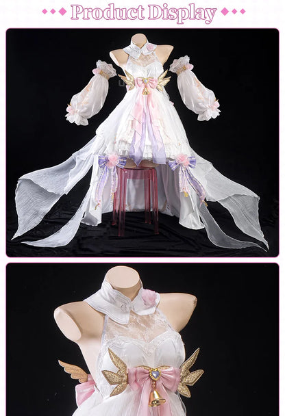 IN STOCK UWOWO Elysia Cosplay Game Honkai Impact 3: Elysia Fanart Blossom Bouquet Cosplay Costume Halloween Costume