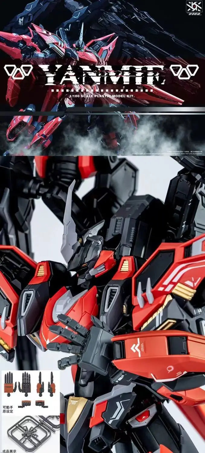 ANNIHILATION Series Action Figure Mecha Warrior High Detail Desktop Decore Detachable Parts Assembly Model Toy Collectible Gifts