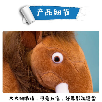 Disney Ice Age Sid Stuffed Toys Anime Cart Squirrel Scart Manny Diego Sloth Plush Doll Toy Room Decoration Kids Christmas Gift