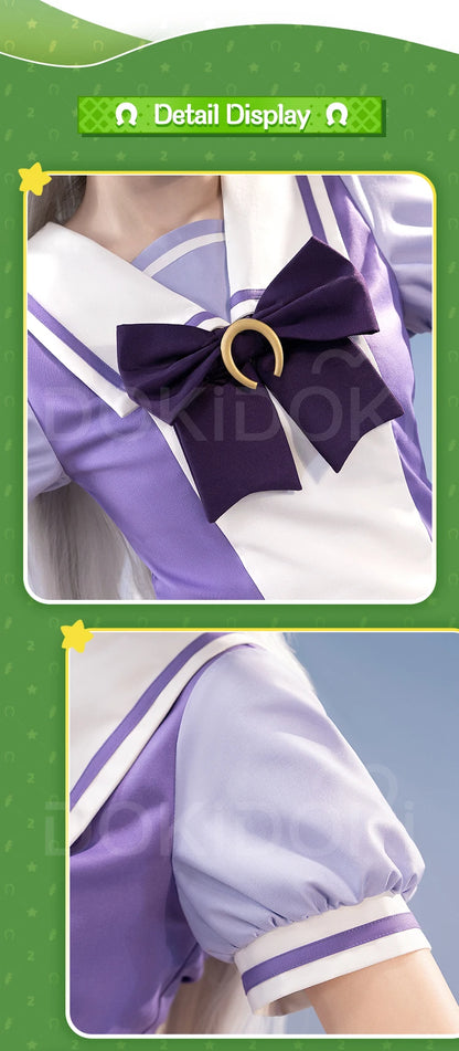 IN STOCK Mejiro McQueen Toukai Teiou Gold Ship Cosplay Costume Game【XS-3XL】DokiDoki-R Halloween Uniform Plus Size