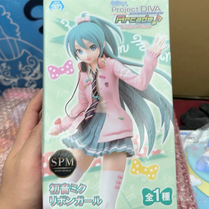 Bandai Hatsune Miku Ribbon Girl 23CM PVC Model