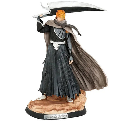 32CM Japanese Anime BLEACH Figure GK Kurosaki Ichigo Byakuya PVC Action Figure Toy Game BLEACH Collectible Model Doll toys Gifts