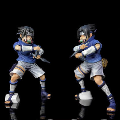 18cm Childhood Sasuke Naruto Anime Figure Naruto Anime Naruto Pvc Statue Model for Anime Ornaments and Peripheral Figures Toy