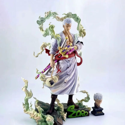 Bandai One Piece Nika Sanji Nika Zoro 28cm PVC Model