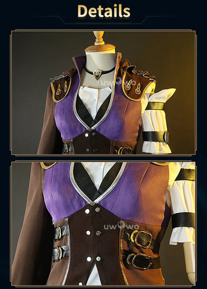 UWOWO Collab Series： League of Legends/LOL: Caitlyn Sheriff of Piltover Cosplay Costume