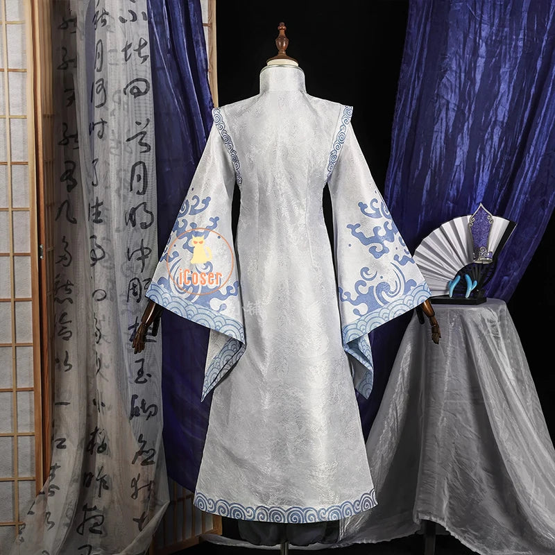 Anime Movies Nezha Aobing Cosplay Costume Wig Hanfu Uniform Horns Ao Bing Ancient Clothing Ne Zha 2 Halloween Carnival Women Men