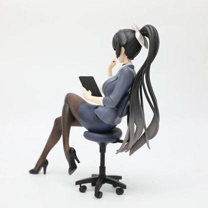 18cm Azur Lane Takao Ver Girl 1/6 Figure Pvc Action Anime Model Game Statue Adult Collectible Doll Toys Xmas Gift