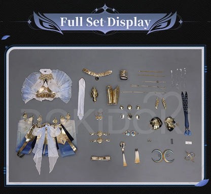 Iuno Cosplay Costume Game Wuthering Waves DokiDoki-SR Women Sexy Dress Costume Iuno Halloween Cosplay Metal Accessories