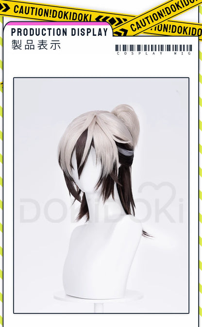 IN STOCK Rei Wig Game Nu: Carnival DokiDoki Men Long Hair Rei Cosplay High Heat Resistant Hair Free Wig Cap