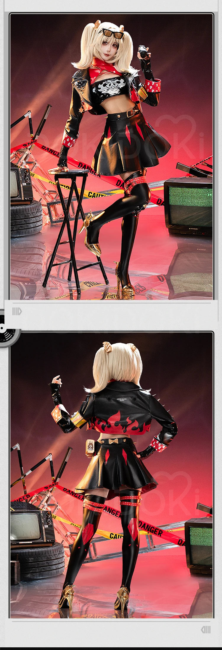 IN STOCK Burnice White Cosplay Costume Game Zenless Zone Zero【S-2XL】DokiDoki-R Women Halloween ZZZ Burnice Cosplay