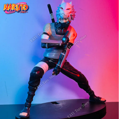 New Naruto Anime Figure 18cm Hatake Kakashi  PVC Action Figure Model Doll car Ornaments Collections Toy Gifts
