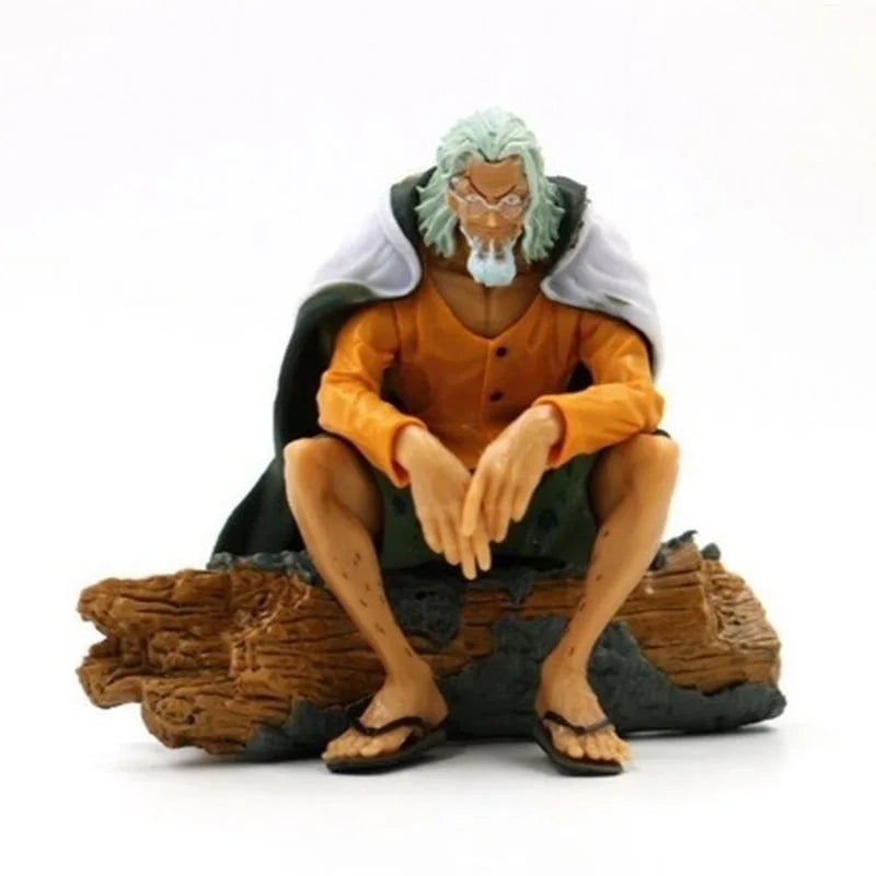 New 2025 Anime One Piece Silvers Rayleigh Action Figures Pvc Model Statue Room Collection Decoration Ornament Toy Birthday Gift