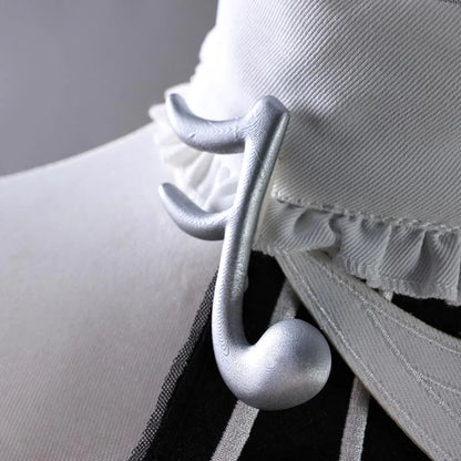 Wuthering Waves Phrolova Cosplay Costume Wig White Dress Fractsidus Carnival Halloween Party for Women Girls Accessory iCoser