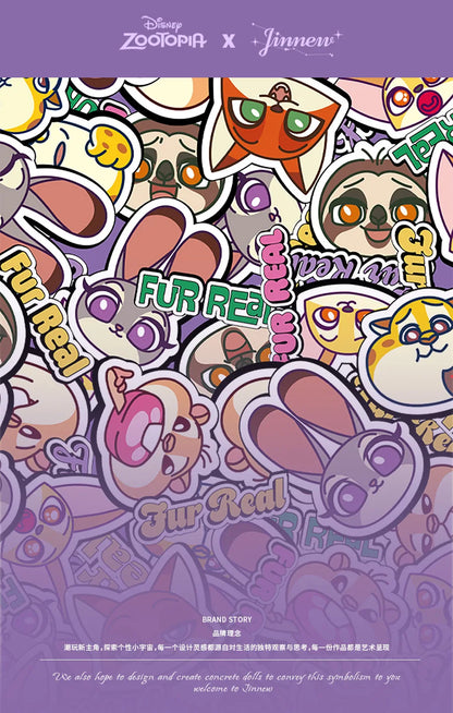 Zootopia Cartoon Character Injection Molding 3D Keychain Premium Design Anime Themed Accessories Collectible Toy Figures Gift