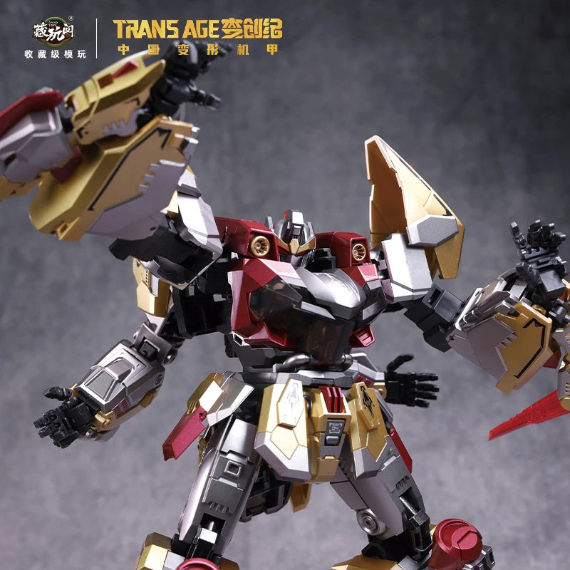 BRONTOSOLID TA-LYL004 Legendary Class Alloy Frame Metal Skeleton Action Figure Fully Poseable Mecha Warrior Assembly Model Gifts