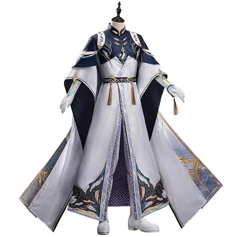 Zayne Cosplay Costume Game Love and Deepspace Cosplay DokiDoki-R Men Costume Lishen Zayne Cascading Clouds Cosplay Christmas