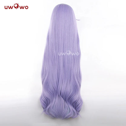 UWOWO Cantarella Wig Game Wuthering Waves WuWa Cantarella Jellyfish Cosplay Wig Long Hair Purple Hair