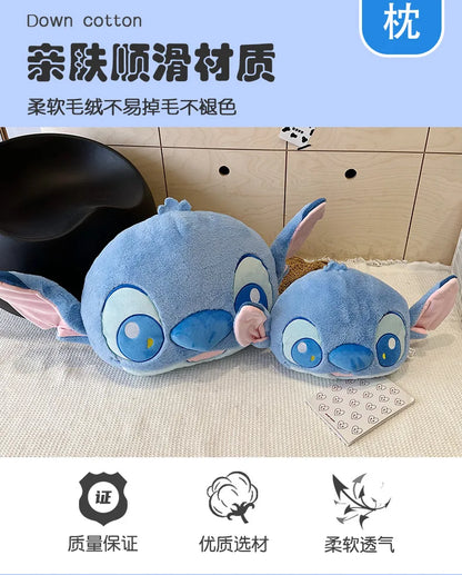 70x110cm Super Big Size Stitch Disney Anime Plush Stuffed Doll Kawaii Lotso Pillow Room Decoration Plushies Holiday Gift