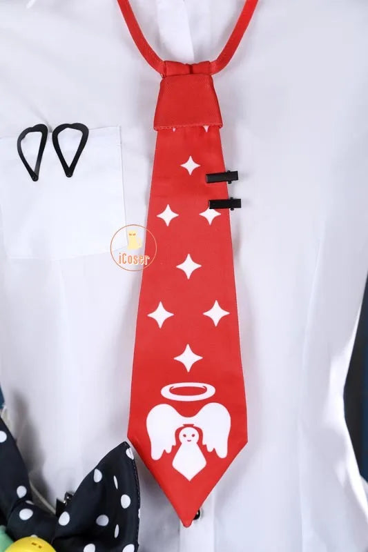 Chinatsu Remiel Cosplay Costume Wig Dress Zenless Zone Zero Uniform Headwear Angels of Delusion Halloween Party for Women Girls