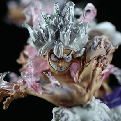 2025 22cm One Piece Handheld Gk Iron Curtain Nika Luffy Second Generation Double Headed Removable Model Ornament Birthday Gift