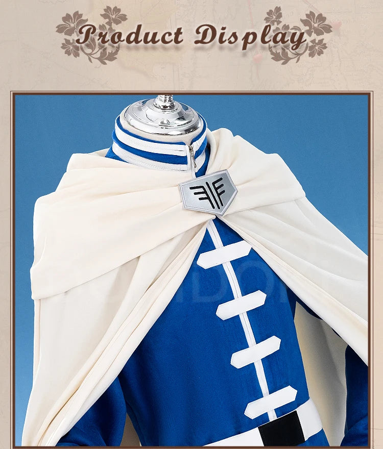 Frieren Himmel Fern Cosplay Costume Anime Frieren: Beyond Journey's End【XS-2XL】DokiDoki-R Women Winter Costume Plus Size