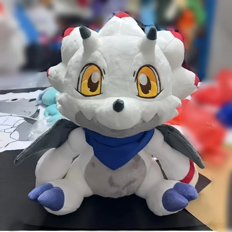 40CM Gammamon Plushies English Gammamon Cartoon Anime Peluche Kawaii Ornament Comfortable Soft Doll Children's Toy Gifts