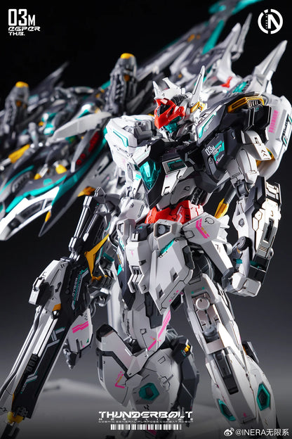 MG 1/100 Original IN ERA + MG THUNDERBOLT Mobulidae Ver Special Color RMD Assembly Model Kit Action Figures Plasitc Model Toy