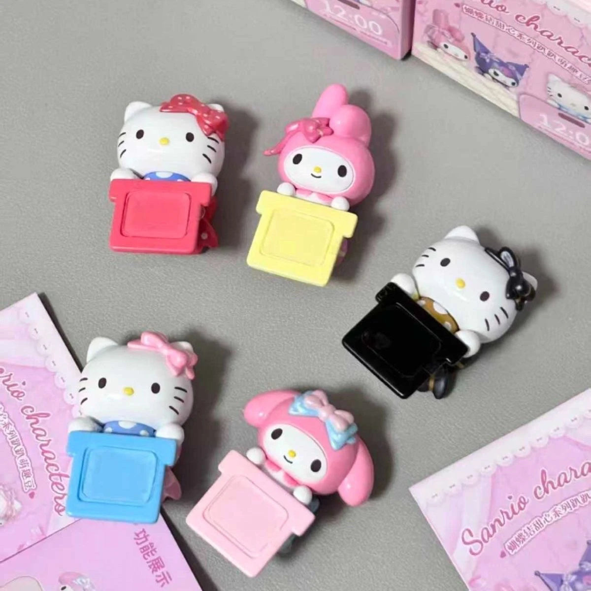 Kt Cat Bow Sweetheart Series Blind Box Trendy Toy Cute Doll Mini Phone Case Computer Decoration Desktop Ornament Surprise Gifts