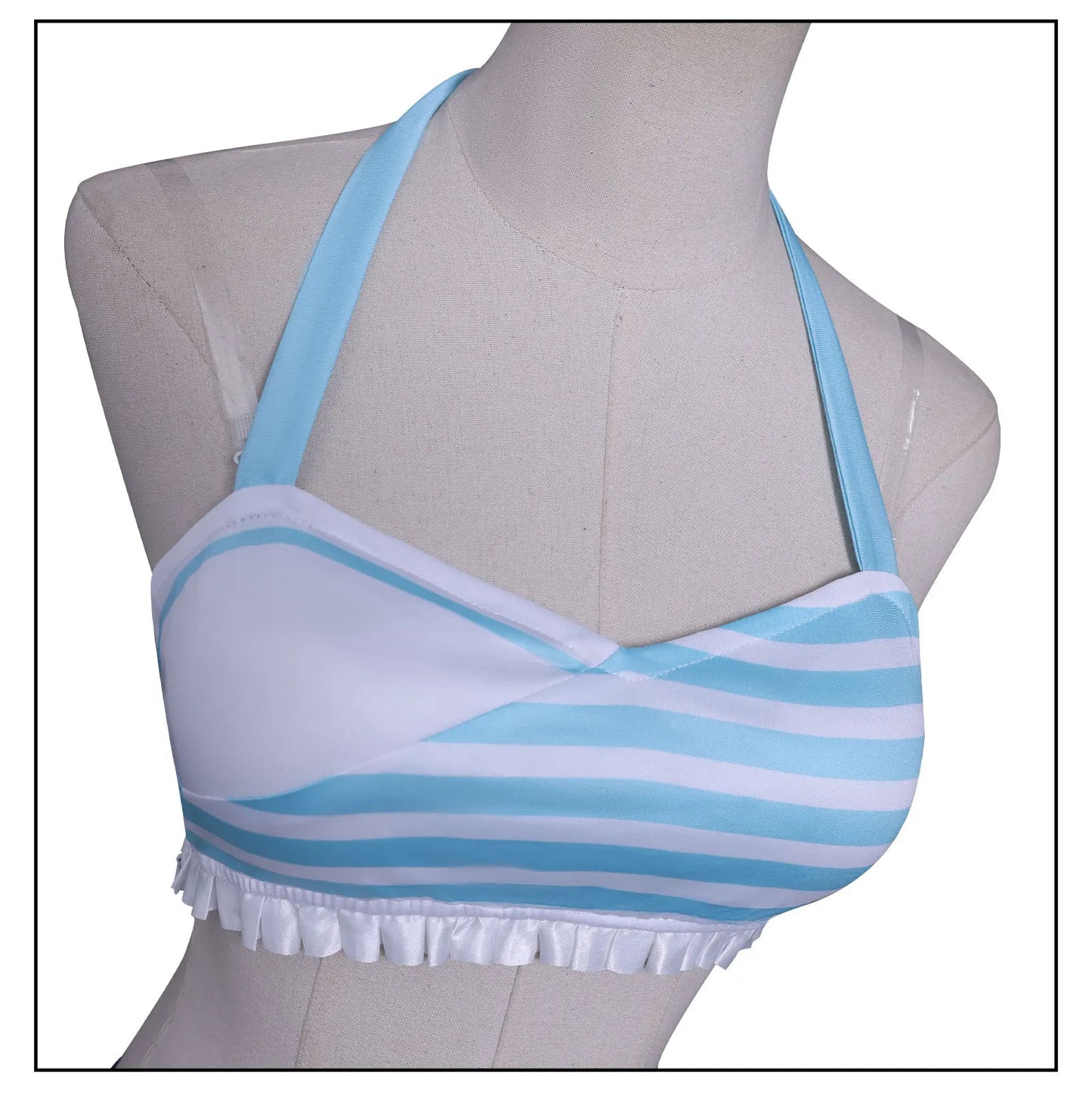 VTuber Sameko Saba Cosplay Costume Wig Dress Outfit Ears Headwear Uniform Festival Halloween Party for Women Girls Carnival Prop