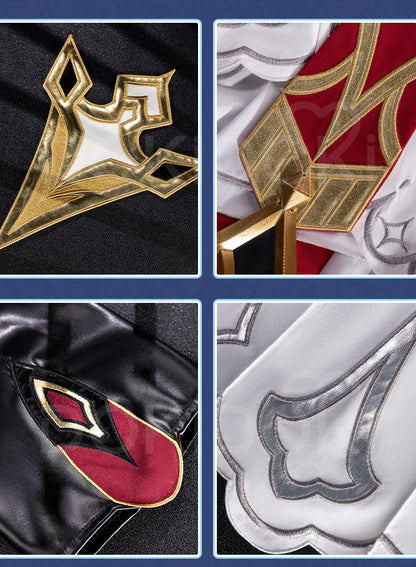 IN STOCK Dahlia Cosplay Costume Game Genshin Impact【S-2XL】DokiDoki-R Mondstadt Dahlia Hat Men Halloween Costume Plus Size