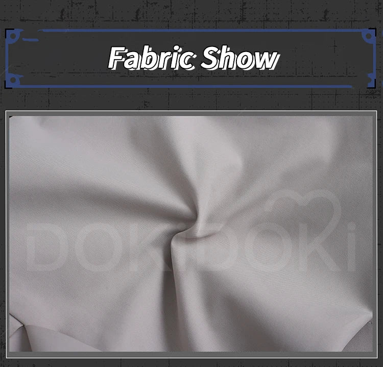 Tamsy Caines Cosplay Anime Gachiakuta【XS-3XL】DokiDoki-R Women Men White Costume Tamsy Caines Cosplay Suits Plus Size