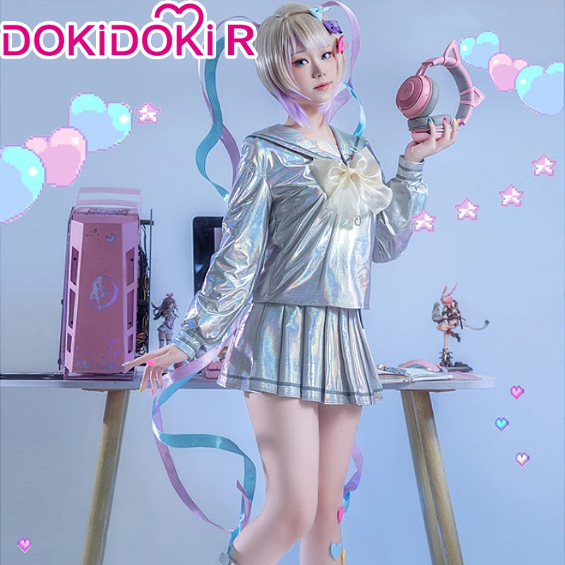 DokiDoki-R Game NEEDY GIRL OVERDOSE Cosplay KAngel / Ame-chan Cospaly Costume Game NEEDY GIRL OVERDOSE Uniform Cute